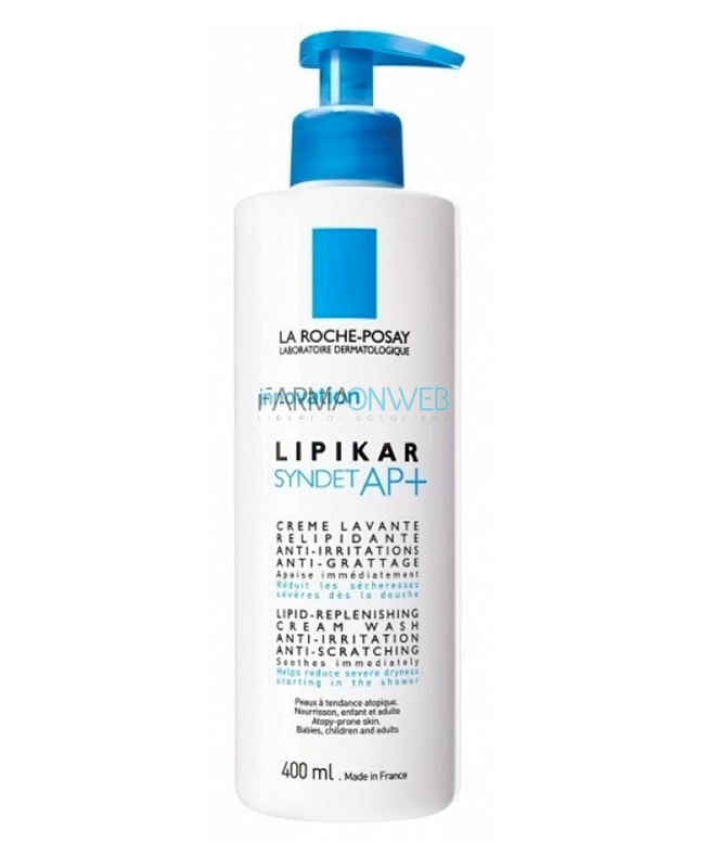 La Roche Posay Lipikar Syndet AP+ Crema Detergente Pelle Secca 400 ml