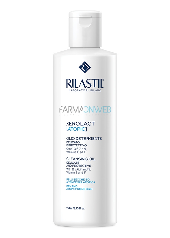 Rilastil Linea Xerolact Atopic Pelle Xerotica Olio Detergente Delicato 250 ml
