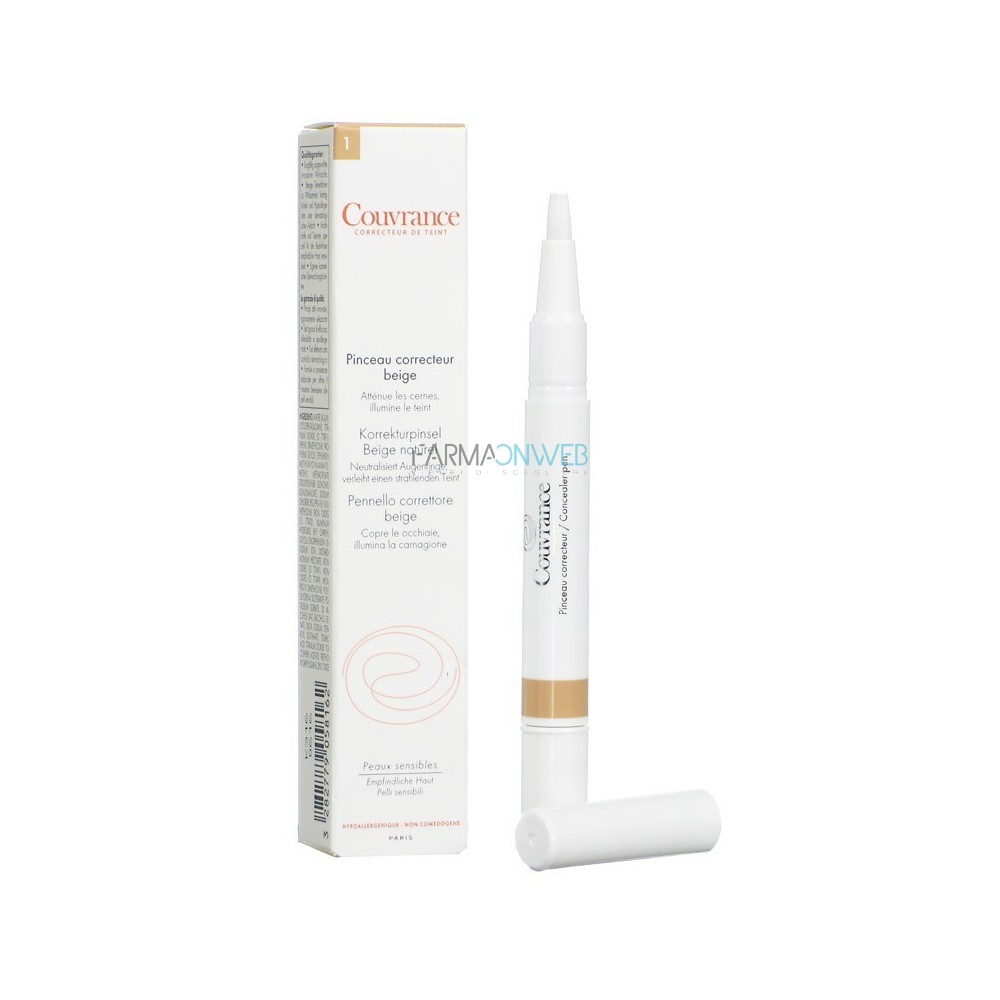 Avene Linea Couvrance Coprente Pennello Correttore Beige per Macchie Cicatrici