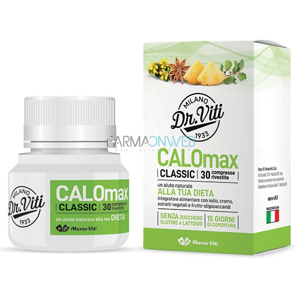 Marco Viti CaloMax Classic Integratore Alimentare 30 compresse