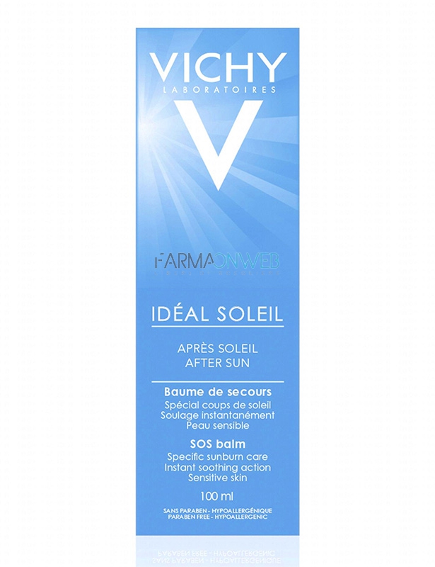Vichy Linea Ideal Soleil Doposole Speciale SOS Balsamo Riparatore 100 ml