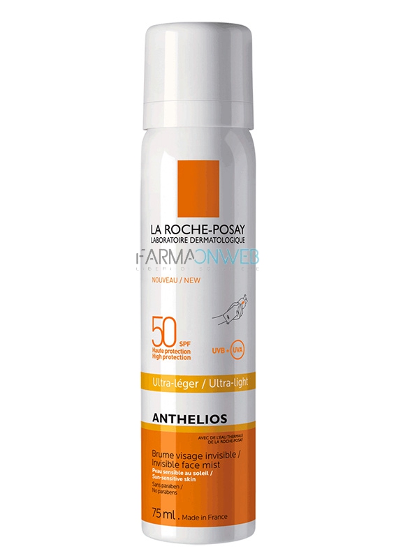 La Roche Posay Linea Anthelios SPF50+ XL Spray Solare Invisibile e Fresco 75 ml
