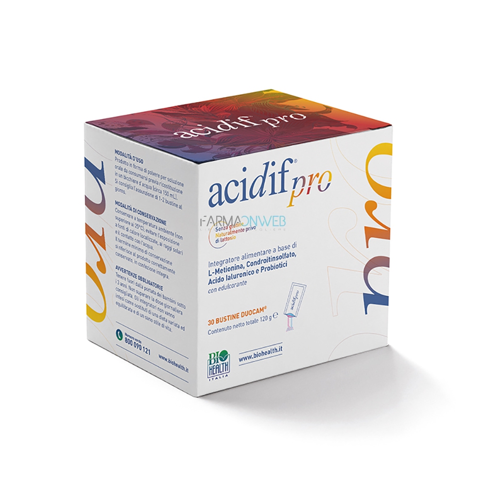 Acidif Pro Integratore Alimentare 30 buste