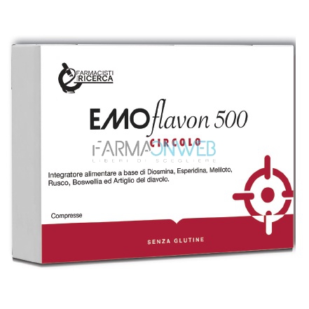 Emoflavon 500 Circolo Integratore Alimentare 30 compresse