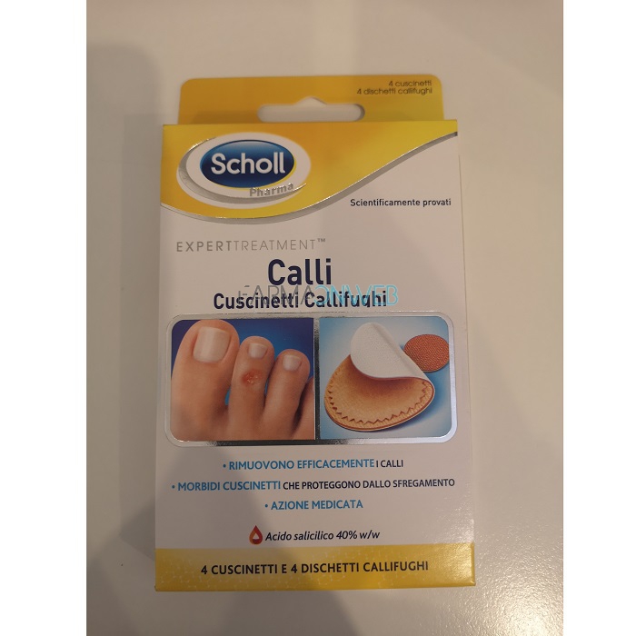 Scholl Linea Benessere dei Piedi Cerotti Callifughi Calli Duri
