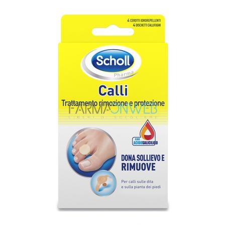 Scholl Benessere dei Piedi Cerotti Callifughi Trattamento Rimozione e Protezione