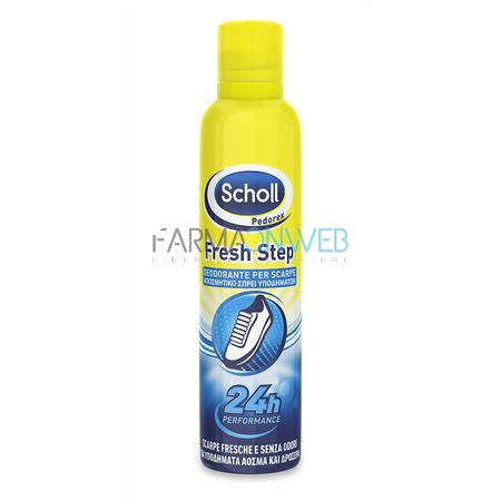 Scholl Linea Benessere dei Piedi Deodorante Spray Scarpe 150 ml