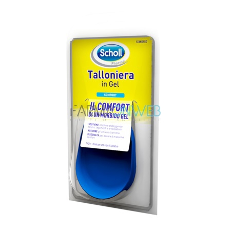 Scholl Linea Benessere dei Piedi Talloniera in gel Misura Piccola