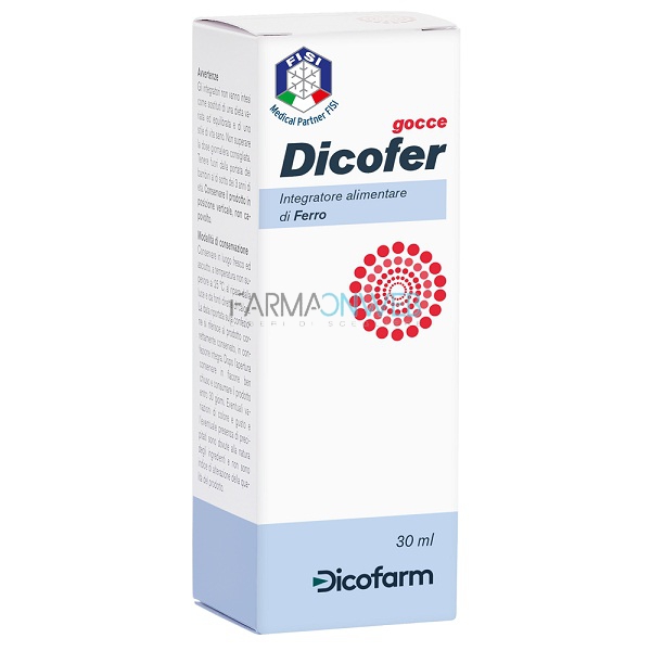 Dicofarm Dicofer Gocce Integratore Alimentare 30 ml