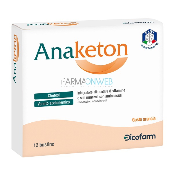 Dicofarm Anaketon Integratore Alimentare 12 bustine