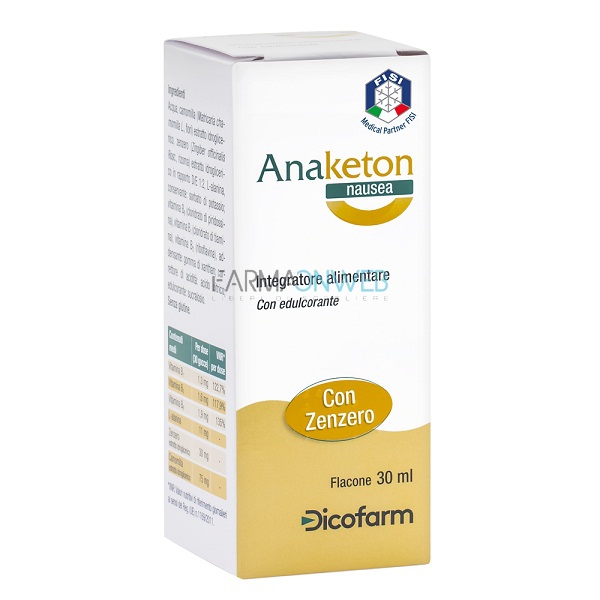 Dicofarm Anaketon Nausea Integratore Alimentare 30 ml