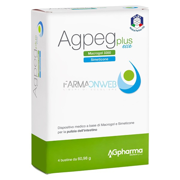 AG Pharma Agpeg Plus Esse Integratore Alimentare 4 Buste