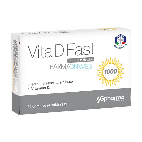 AG Pharma Vita DFast Integratore Alimentare 30 compresse