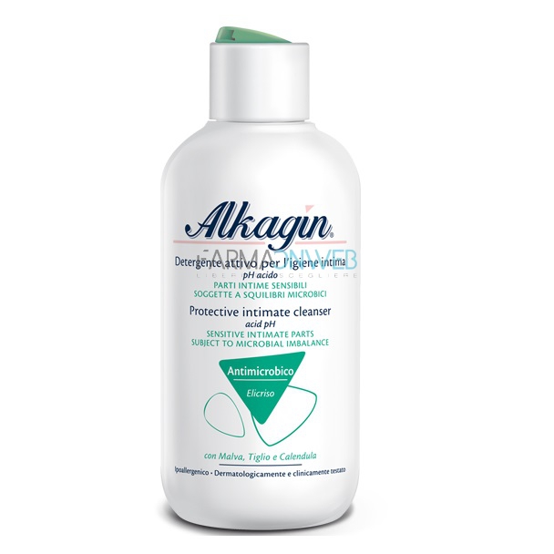 Alkagin Linea Intima Dermatologica Detergente Attivo Anti-Microbico 250 ml