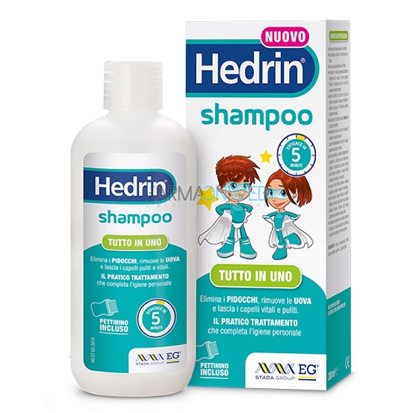 EG EuroGenerici Hedrin Shampoo Antipediculosi 200 ml