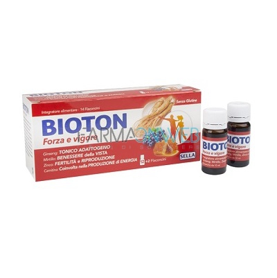 Sella Bioton Forza e Vigore Integratore Alimentare 14 flaconcini