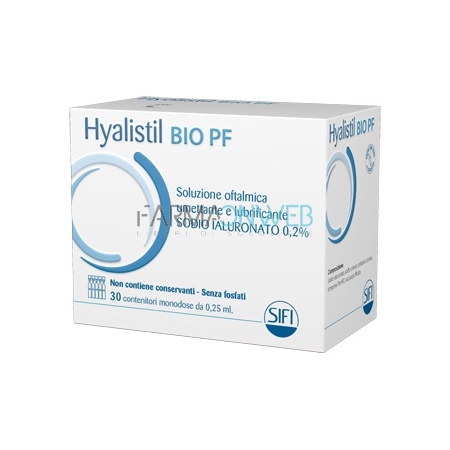 SIFI Linea Salute degli Occhi Hyalistil Bio PF Collirio Idratante Monodose 0,2%