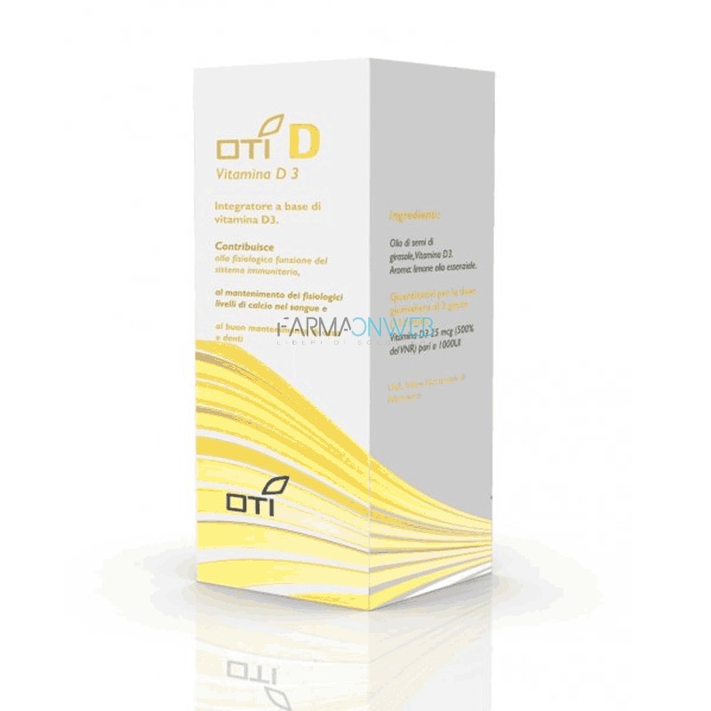 Oti D Vitamina D3 Gocce Integratore Alimentare 50 ml