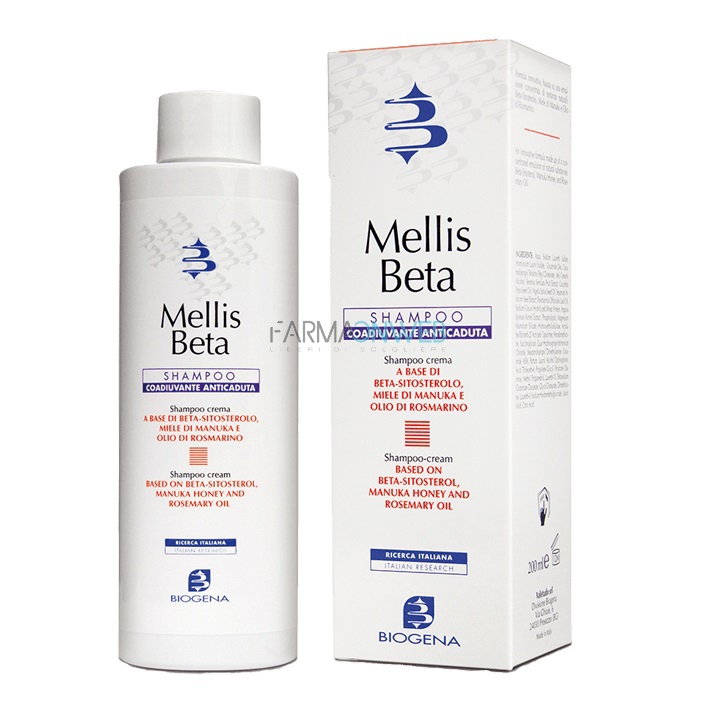Valetudo Mellis Beta Shampoo Crema Coadiuvante Anticaduta 200 ml
