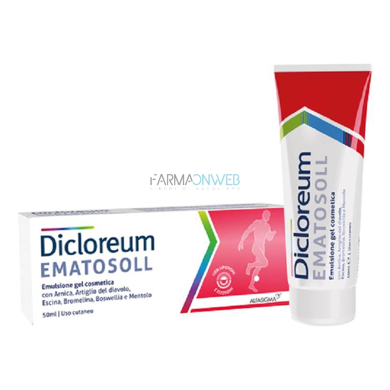 Dicloreum Ematosoll Gel 50 ml