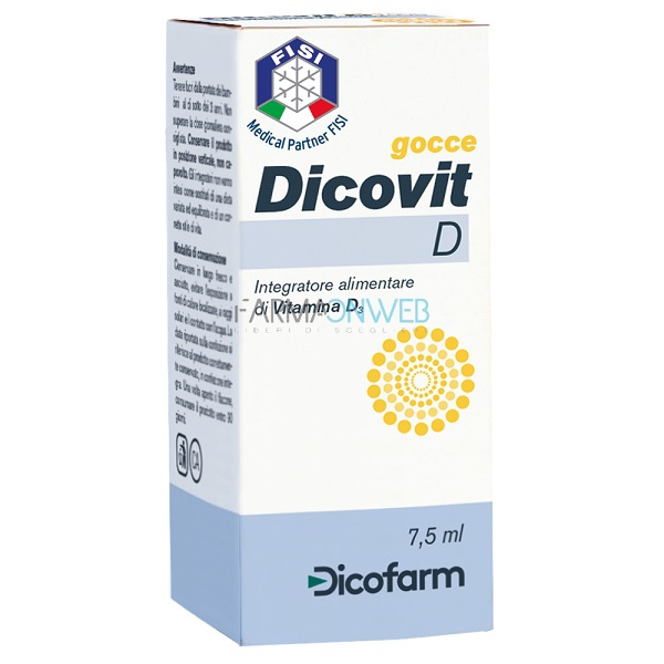 Dicofarm Dicovit D Integratore Alimentare 7,5 ml