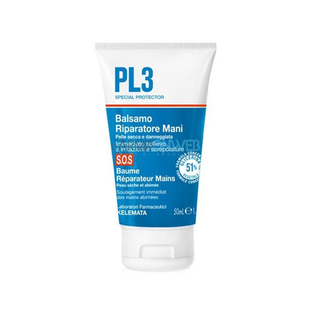 PL3 Linea SOS Balsamo Riparatore Mani 50 ml