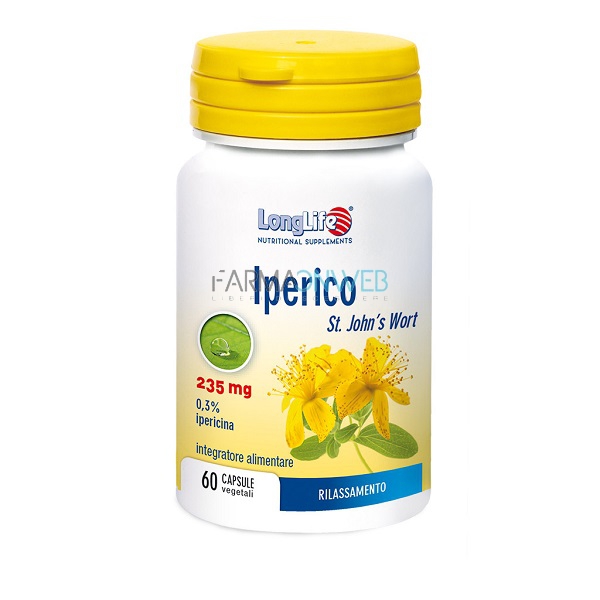 LongLife Iperico Integratore Alimentare 60 Capsule