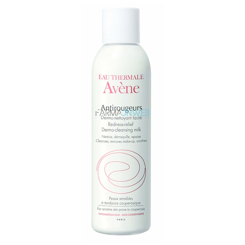 Avene Linea Antirougeurs Dermo-Detergente Fluido Delicato Pelli Sensibili 400 ml