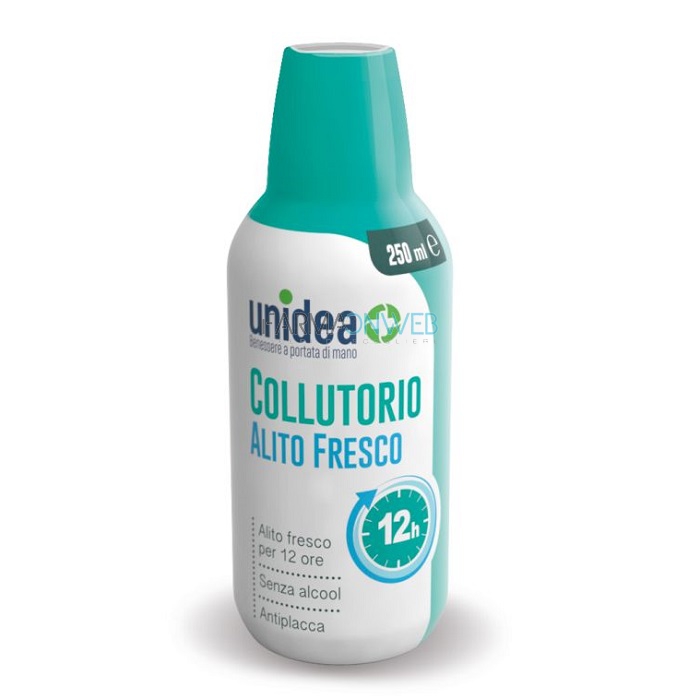 Unidea Collutorio Alito Fresco 12 ore 250 ml