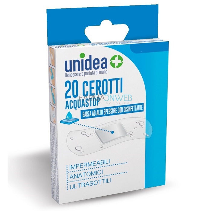 Unidea Cerotti Assortiti Acquastop Impermeabili 20 pezzi