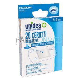 Unidea Cerotti Grandi 7 cm x 3 cm Acquastop Impermeabili 20 pezzi