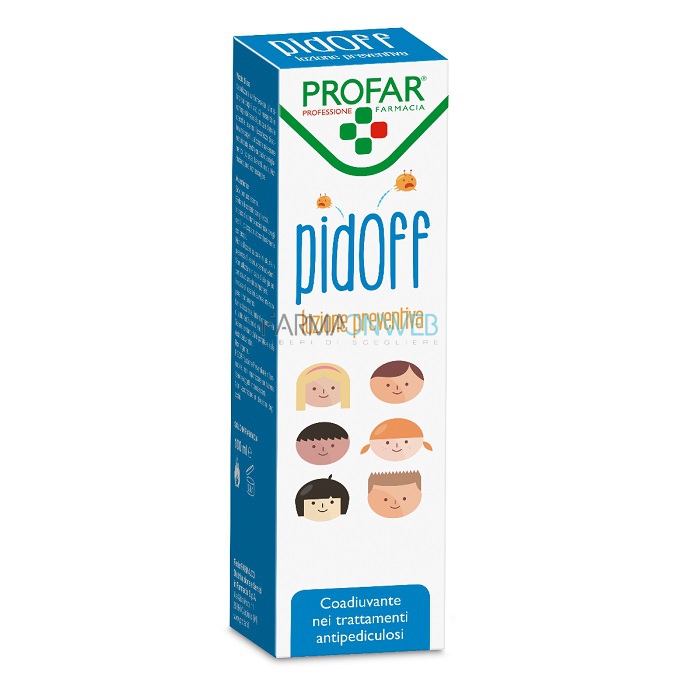 Profar PidOff Lozione Preventiva Spray contro i Pidocchi 100 ml