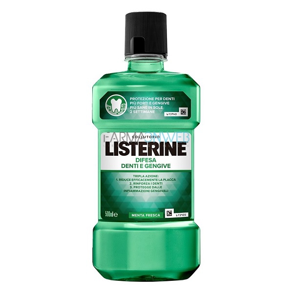 Listerine Difesa Denti e Gengive Collutorio 500 ml