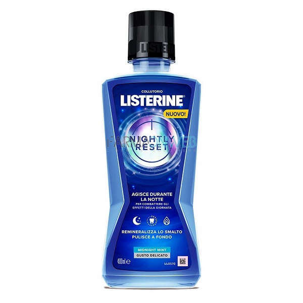 Listerine Nightly Reset Collutorio 400 ml