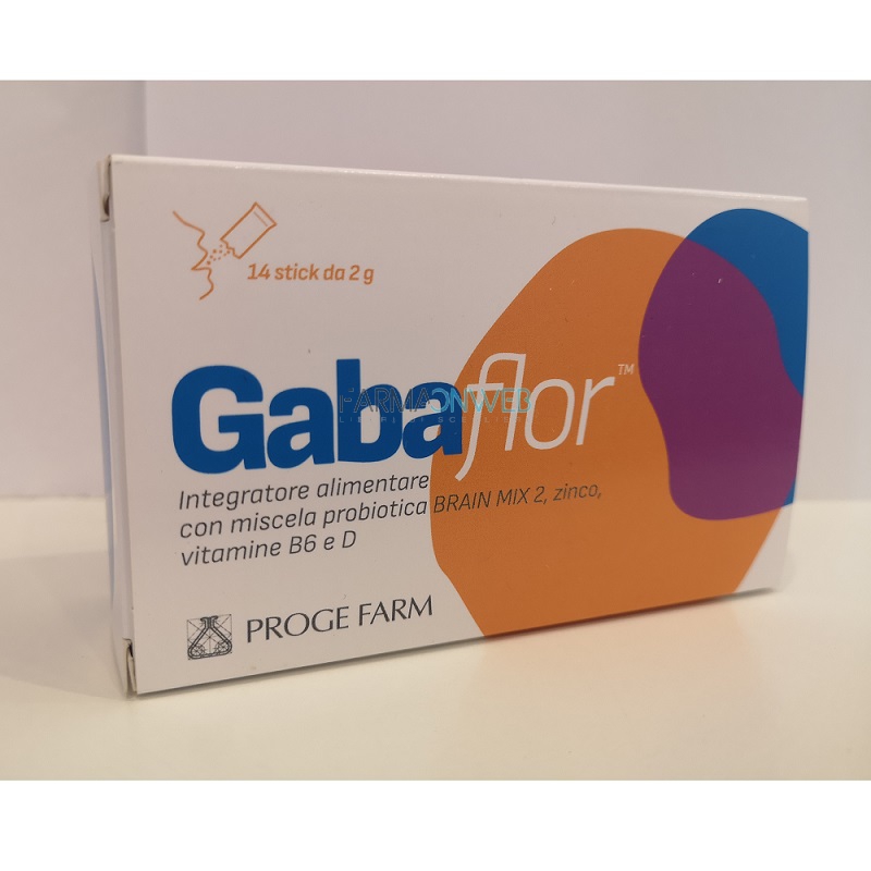 Proge Farm Gabaflor Integratore Alimentare 14 stick
