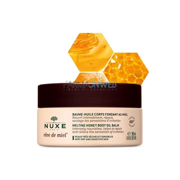 Nuxe Reve De Miel Addolcente Balsamo Olio Corpo Fondente Al Miele 200 ml