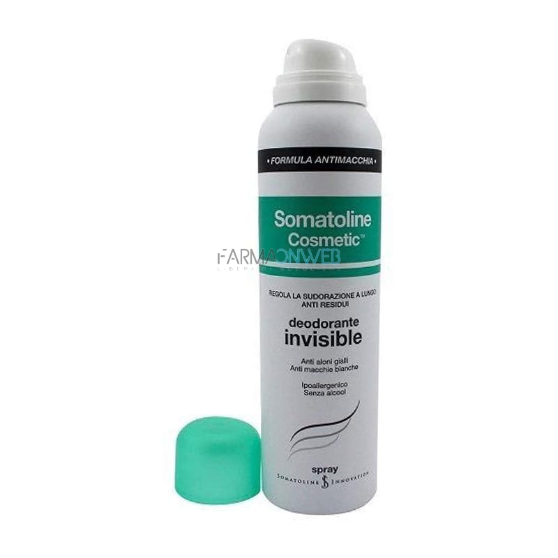 Somatoline Cosmetic Deodorante Invisibile Spray Anti-Macchia 150 ml
