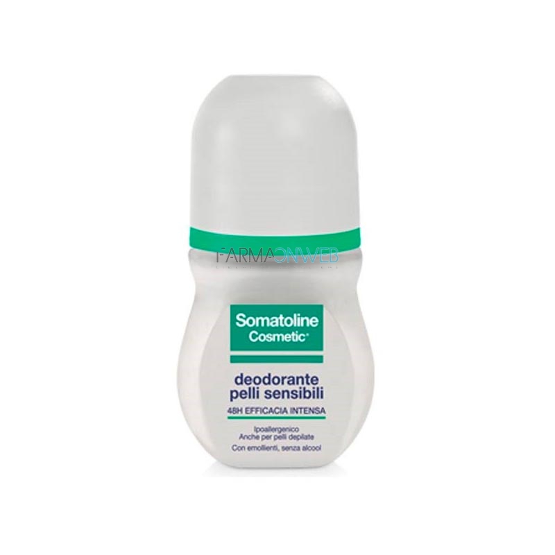 Somatoline Cosmetic Deodorante Pelli Sensibili Roll-on Delicato 50 ml
