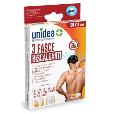 Unidea Fasce Riscaldanti 3 pezzi