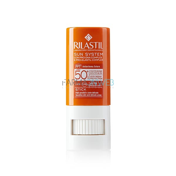 Rilastil Linea Sun System PPT SPF50+ Protezione Molto Alta Stick Large 8,5 ml