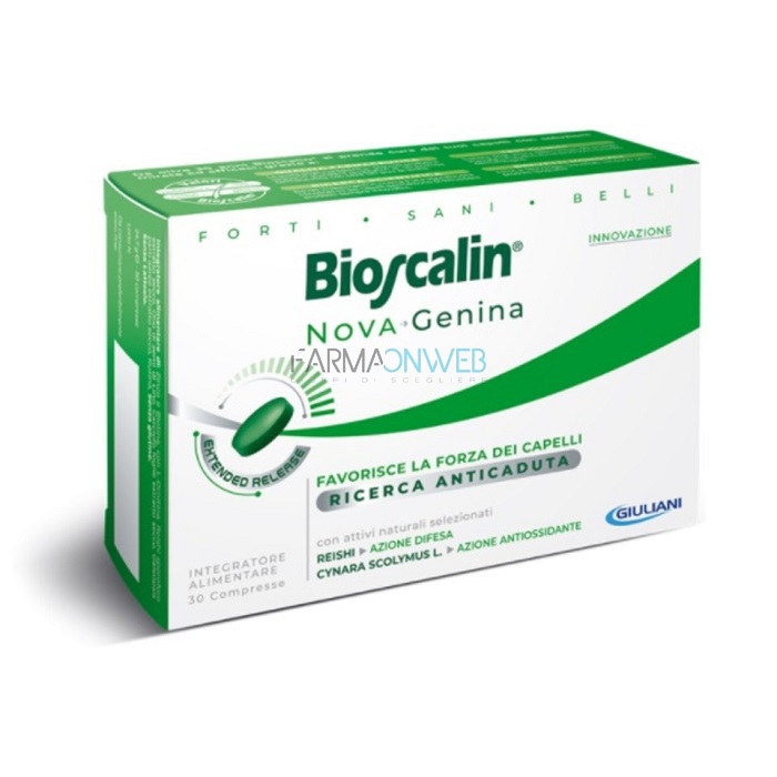 Bioscalin Nova Genina Trattamento Anticaduta Integratore Alimentare 30 Compresse