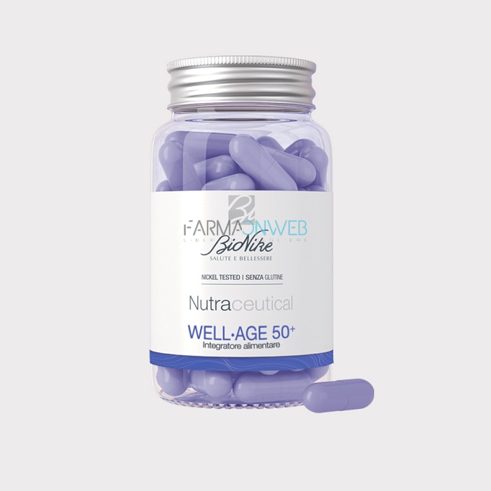 BioNike Nutraceutical Well-Age 50+ Integratore Alimentare 60 capsule
