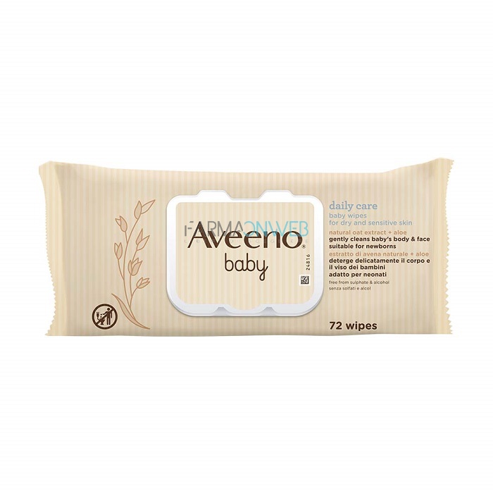 Aveeno Baby Salviettine Detergenti 72 pezzi