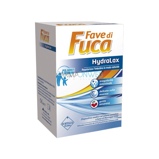 Euritalia Pharma Fave di Fuca Hydralax Integratore Alimentare 30 buste