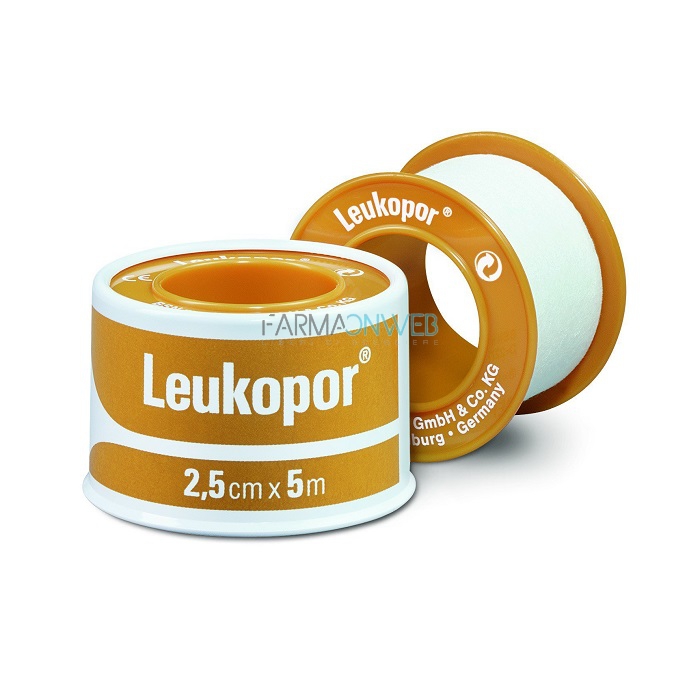 Essity Italia Cerotto Leukopor 2,5 cm x 5 m
