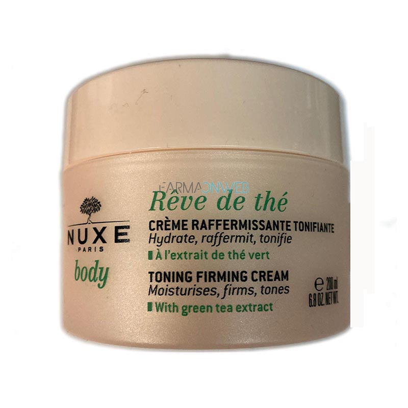 Nuxe Reve de Th Eau Crema Rassodante Tonificante Profumata Donna 200 ml