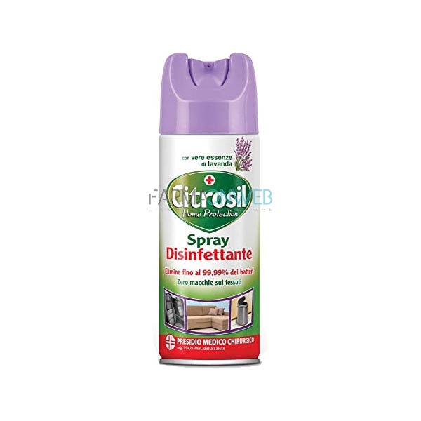 Citrosil Linea PMC Home Protection Spray Disinfettante per la Casa Lavanda 300ml