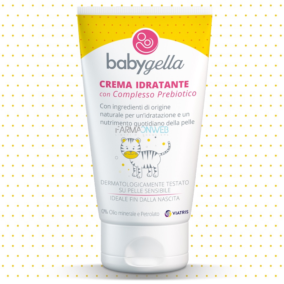 Babygella Crema Idratante con Complesso Prebiotico 100 ml