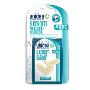 Unidea Cerotti Vesciche Assortiti 6 pezzi