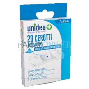 Unidea Cerotti Medi 7 cm x 2 cm Acquastop Impermeabili 20 pezzi